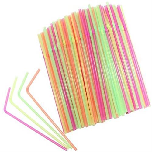 PICNIC FLEXIBLE STRAW 100 PCS