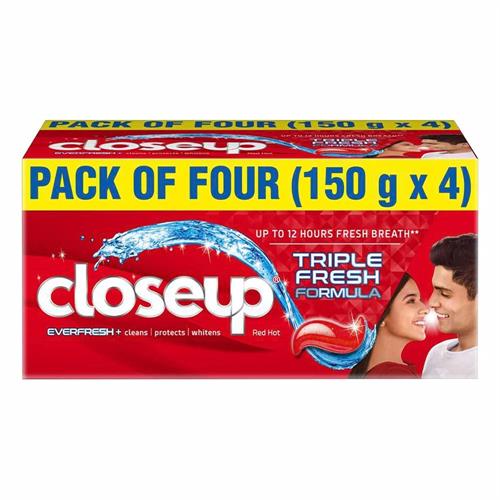 CLOSE UP RED 3+1 150GM