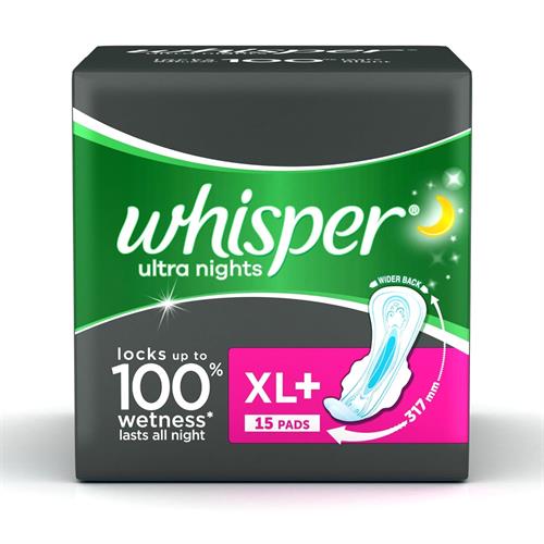 WHISPER ULTRA NIGHTS XL+WINGS 15PD