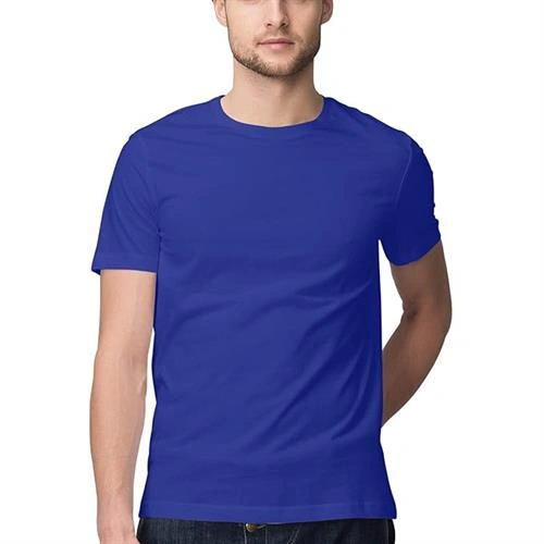 OMM MENS T-SHIRT ROYAL BLUE SIZE-M