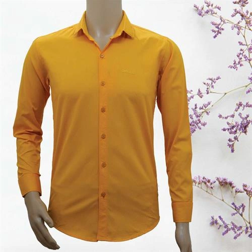 PANCH PED CASUAL SHIRT YELLOW- M