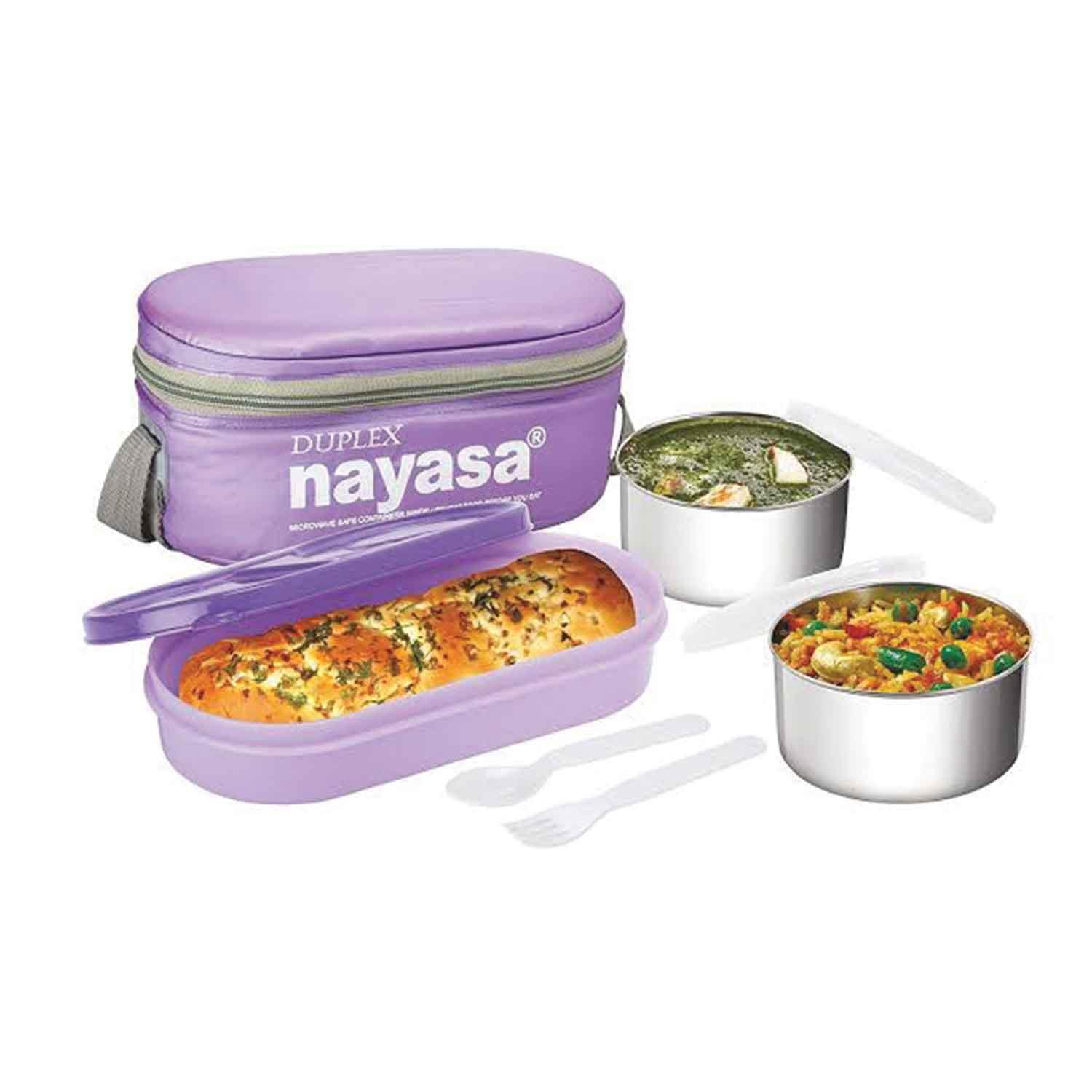 NAYASA DUPLEX DELUXE- SOFTLINE INSULATED LUNCH BOX