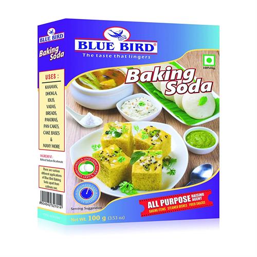 BLUE BIRD BAKING SODA 100GM