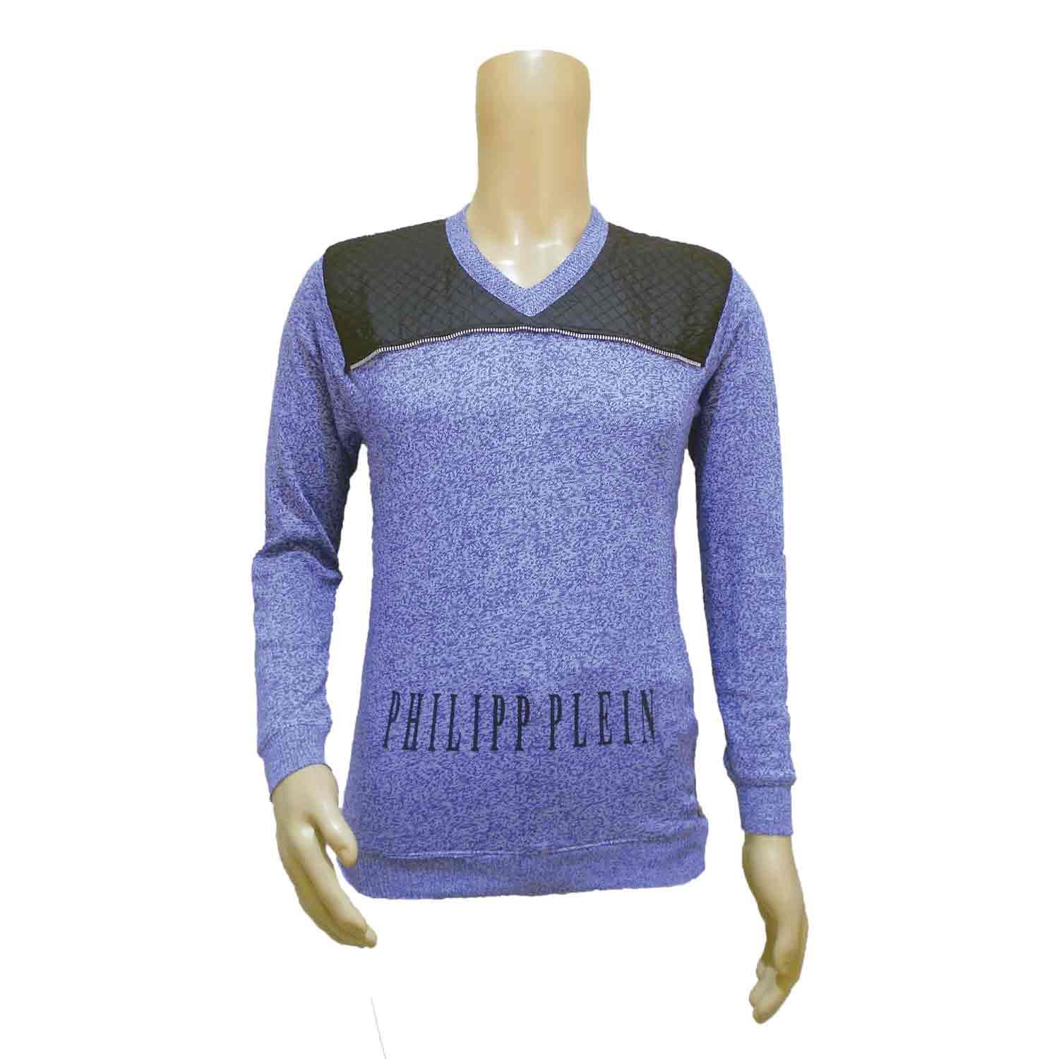 MEN'S SWEATER PHP P BLUE-WHITE