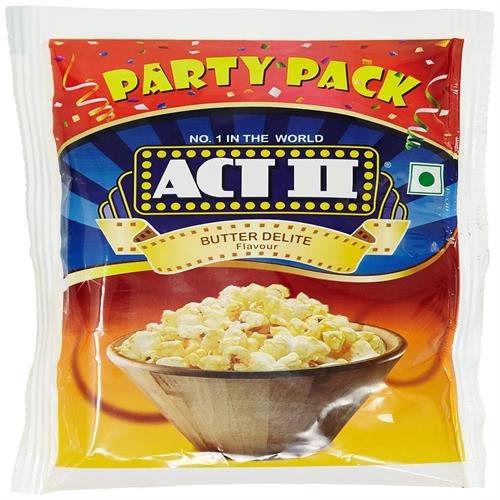 ACT II MICRO WAVE POPCORN BUTTER 33 GM