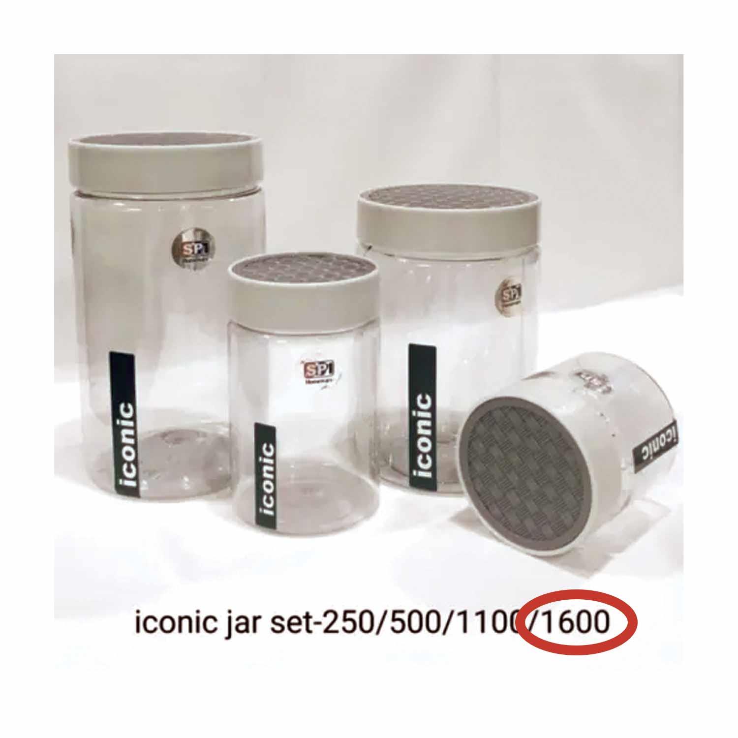 SP HOMEWARE ICONIC JAR 1600- 3PCS SET