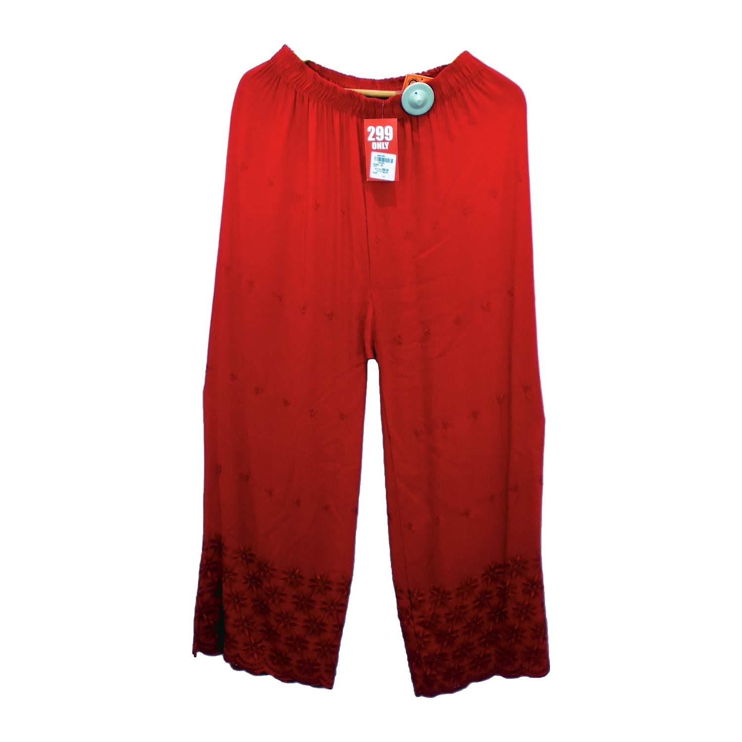 PLAZZO PARIS 9801 RED SIZE-XL