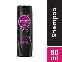 SUNSILK STUNNING BLACK SHINE SHAMPOO 80ML