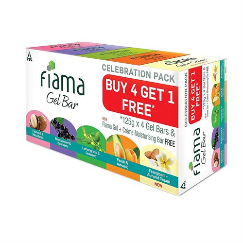 FIAMA CELEBRATION PACK 4+1 125 G