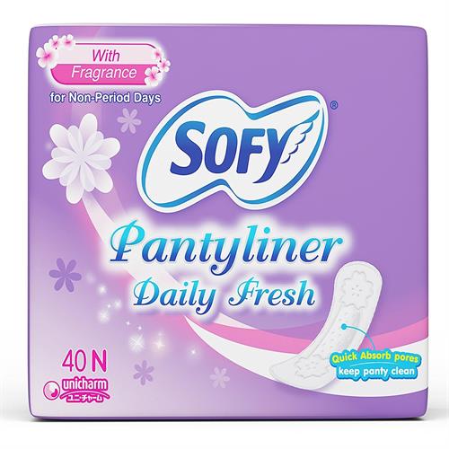 SOFY PANTYLINER DAILY FRESH 40N