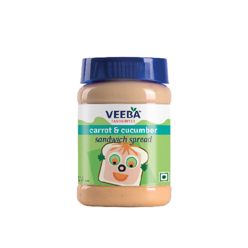 VEEBA CARROT & CUCUMBER SANDWICH SPREAD 250gm