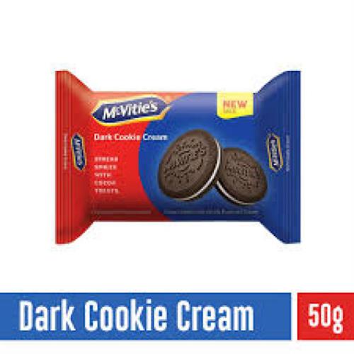 MC-VITIES DARK COOKIES CREAM BISCUITS 50GM