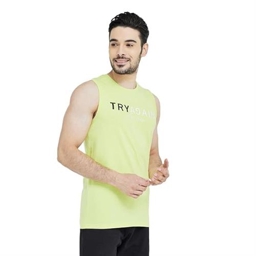INFUSE MANS T-SHIRT YELLOW SIZE-XL