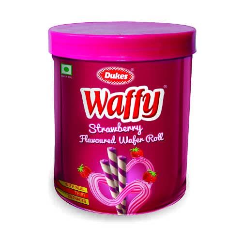 DUKES WAFFY ROLLS JAR- STRAWBERRY 250 GM