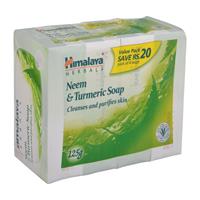 HIMALAYA NEEM & TURMERIC SOAP 4*125GM