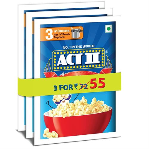 ACT II Classic Salted Combo Pack 180 GM