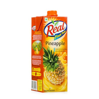 DABUR REAL PINEAPPLE JUICE 1LTR