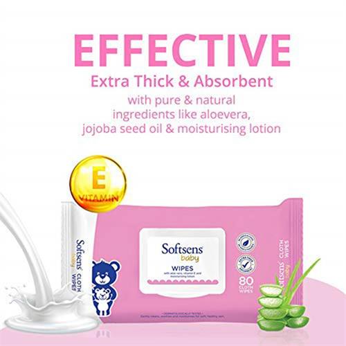 Softsens Baby Wipes 80 S