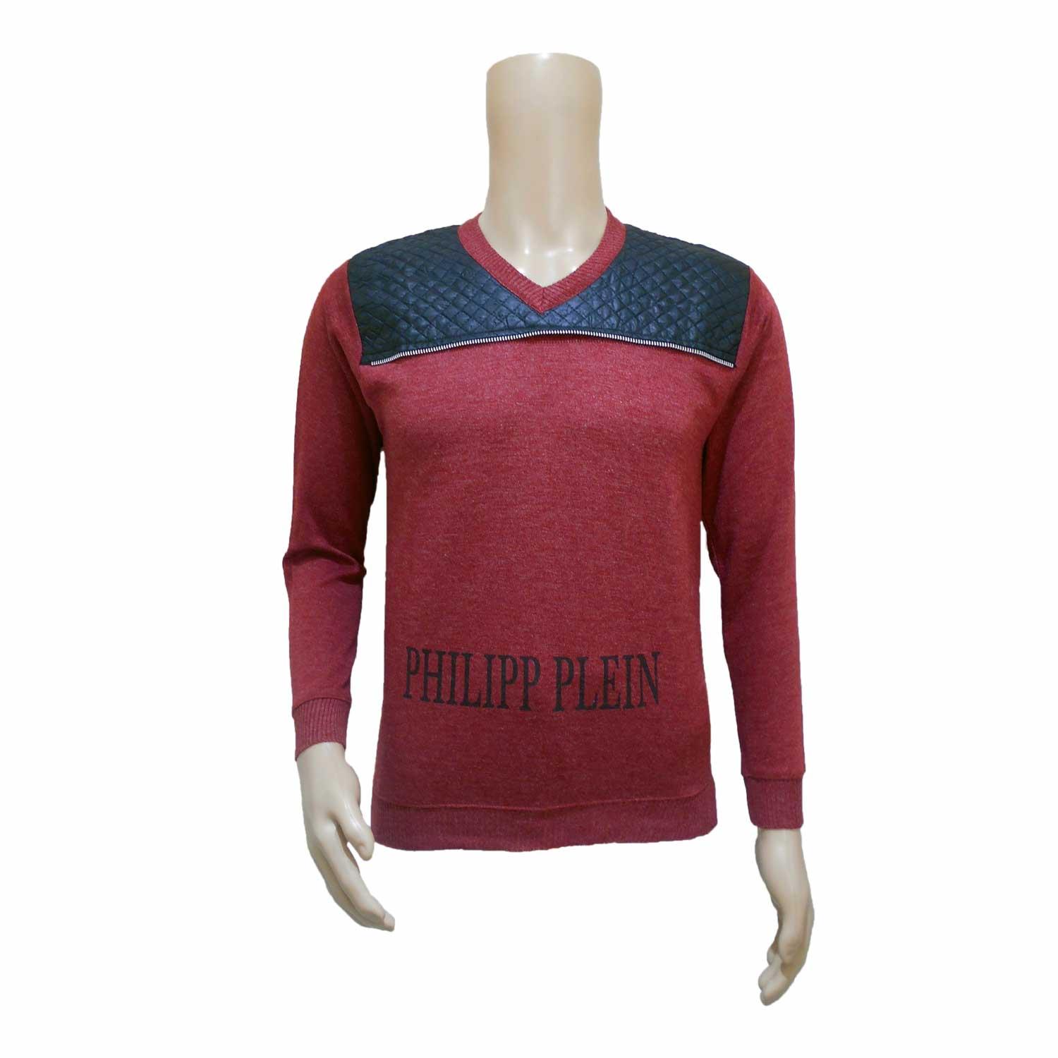 MEN'S SWEATER PHP P RED FREE SIZE