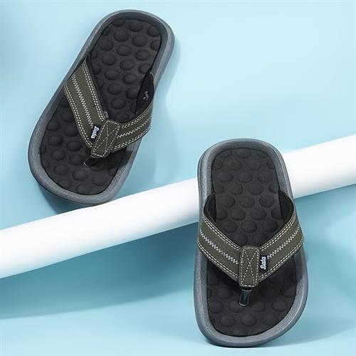 BATA MENS SLIPPER GREY SIZE-7
