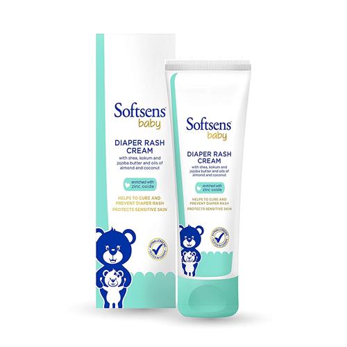 Softsens Baby Natural Diaper Rash Cream, 50 GM