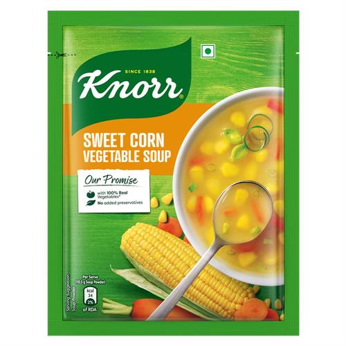 KNORR SWEET CORN VEGETERIAN SOUP 42GM