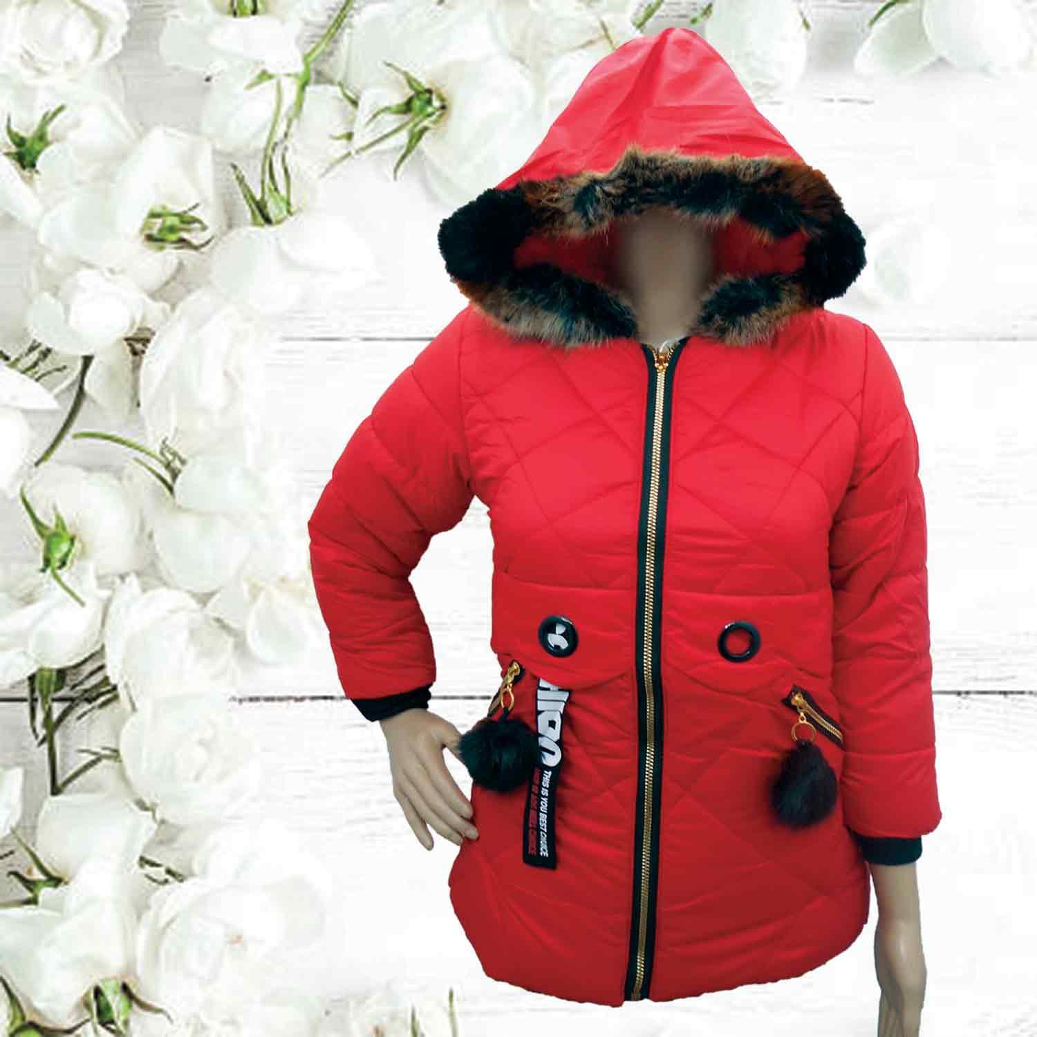 LADIES JACKET-68 GULSON RED SIZE-XL
