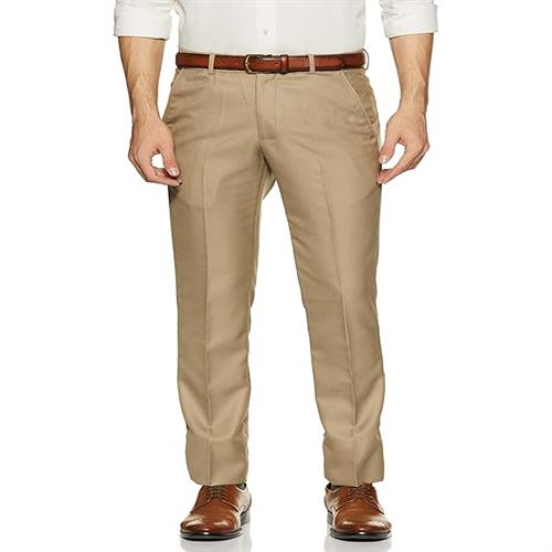 FORTY-2 MENS TROUSER DARK BEIGE - 34