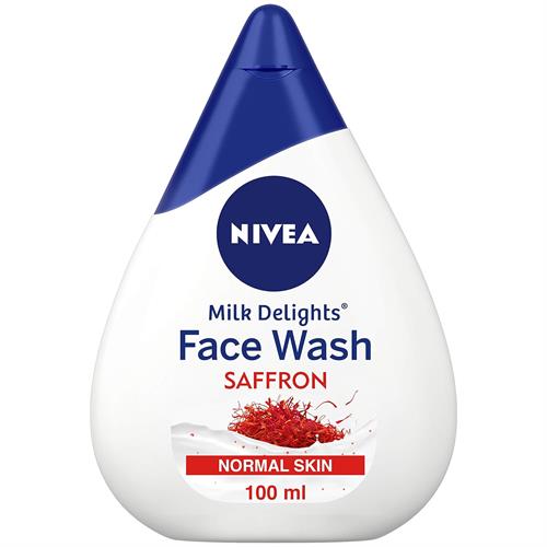 NIVEA Milk Delights Face Wash Precious Saffron 100ml