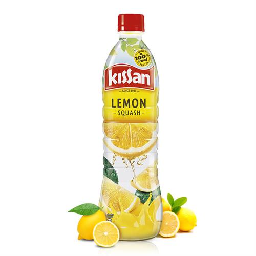 KISSAN JUICY LEMON SQUASH 750ML