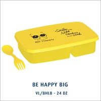 BHAWANI PLASTIC BE HAPPY LUNCH BOX - BIG