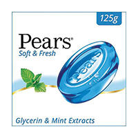 PEARS SOFT & FRESH SOAP 125GM