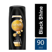 SUNSILK STUNNING BLACK SHINE CONDITIONER 80GM