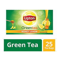 LIPTON HONEY LEMON GREEN TEA 25 BAGS 