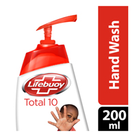 LIFEBUOY HAND WASH TOTAL-10 200ML