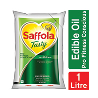 SAFFOLA TASTY OIL POUCH 1LTR