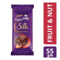 CADBURY DAIRY MILK SILK FRUIT&NUT 55GM