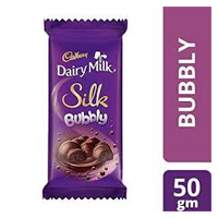 CADBURY DAIRY MILK SILK BUBBLY 50GM