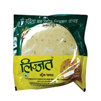 LIJJAT MOONG PAPAD 500GM