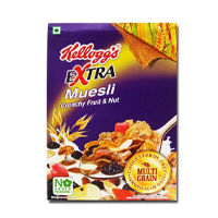 KELLOGG'S EXTRA MUSELI CRUNCHY FRUIT NUT 550GM