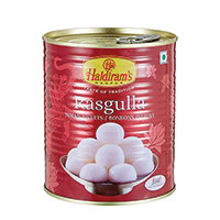 HALDIRAM RASGULLA TIN 1KG