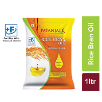 PATANJALI RICE BRAN OIL 1LTR