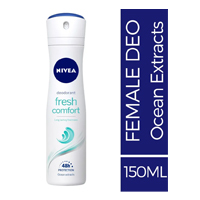 NIVEA FRESH COMFORT DEO 150ML