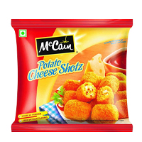 MCCAIN POTATO CHEESE SHOTZ 250GM