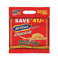 MC-VITIES DIGESTIVE BISCUITS 1KG