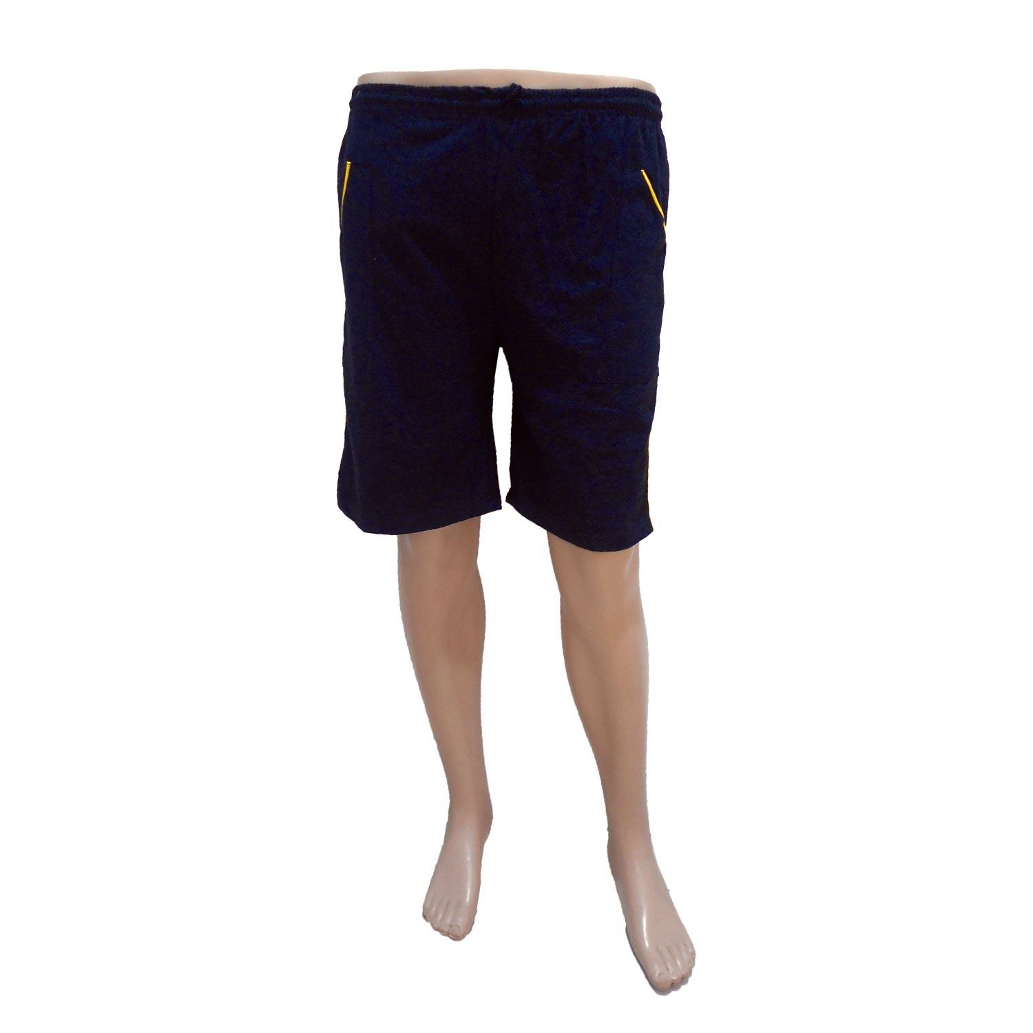 MEN'S GANGA BARMUNDA DARK GREY WITH YELLOW STRIPE FREE SIZE