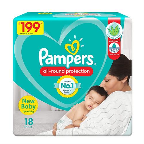 PAMPERS NEW BBY 18PNT