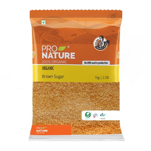 PRO NATURE ORGANIC BROWN SUGAR 500 GM