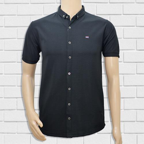 THAILAND CASUAL SHIRT BLACK- L