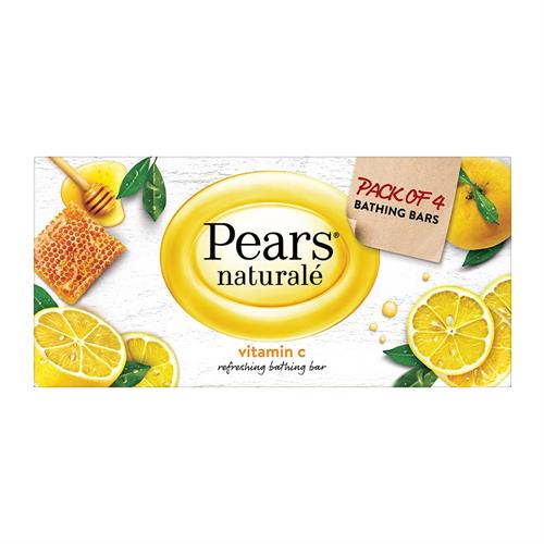 PEARS NATURALS VITAMIN C  SOAP 4*125GM